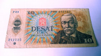 Czeshoslovakia 10 korun, 1986 godina