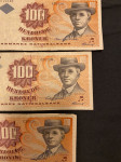 Danska/Denmark 100 Kruna 1998/2002/2006 (vf/xf) Nielsen
