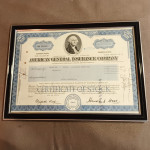 Dionica uokvirena - originalna - u okviru