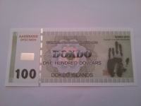 DOGDO ISLANDS 100 DOLLARS SERIJA 2013 SPECIMEN UNC