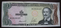 Dominikanska Republika 1 Peso Oro 1987