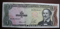 Dominikanska Republika 1 Peso Oro 1987
