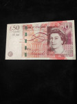 Engleska 50 funt UNC