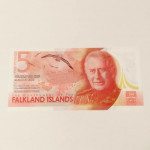 FAKLAND ISLANDS 5 POUNDS 2025 GODINA POLIMER UNC