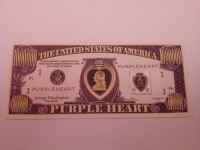 FANTAZIJSKA NOVČANICA PURPLE HEART SERIJA 2006 UNC