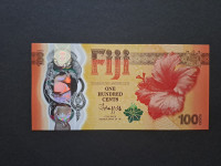 Fiji 100 Cents 2023 Polymer Jubilarna UNC