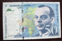 Francuska 50 Francs 1997