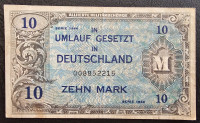 GERMANY- 10 MARK SERIE 1944., ALLIED OCCUPATION (1945- 1949)