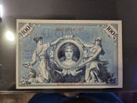 Germany Njemačka 100 maraka 1908 Novčanica