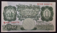 GREAT BRITAIN- 1 POUND 1949. - 1955.