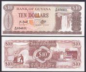 GUYANA - 10 DOLLARS - UNC