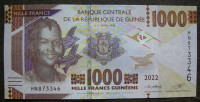 Gvineja 1,000 Francs 2022