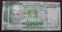 Gvineja 2,000 Francs 2022