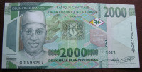 Gvineja 2,000 Francs 2022