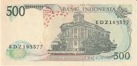 INDONESIJA  500 RUPIAH 1988