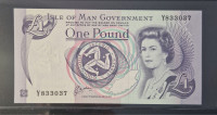 Isle of Man £1 pound UNC Novčanica