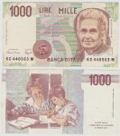Italia, 1000 Lira 1990.g.