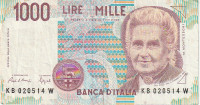 ITALIA LIRE MILE 1990