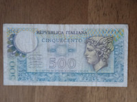 Italija, 500 lira