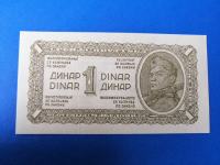 Jugoslavija 1 dinar 1944.sa niti unc