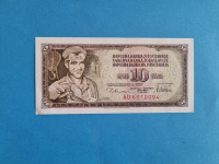 Jugoslavija 10 Dinara 1978 UNC