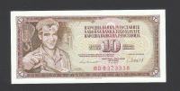 Jugoslavija, 10 Dinara 1981,  U I klasi (UNC)