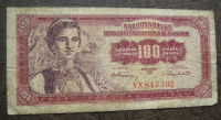 Jugoslavija 100 Dinara 1955
