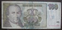 Jugoslavija 100 Dinara 1996