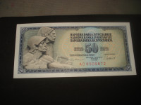 Jugoslavija 50 dinara 1981.UNC (1 kom)