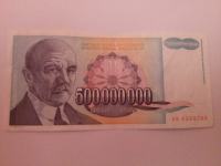 JUGOSLAVIJA 500 000 000 DINARA 1993 GODINA