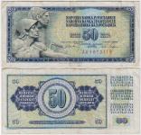 JUGOSLAVIJA YUGOSLAVIA 50 DINARA 1968 c