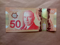 Kanada 50 dolara polymer UNC..