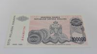 KNIN 100 000 DINARA 1993 GODINA