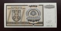 KNIN 5.000.000 DINARA  1993 UNC