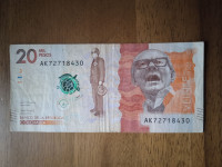 Kolumbija, 20 000 pezosa, može zamjena...