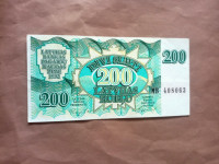 Latvija 200 rublji 1992..