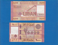 LIBAN 20 000 LIVRES 2022 UNC
