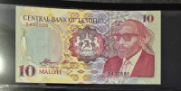 Lesotho 10 Maloti 1990 UNC Novčanica