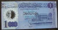 Libija 1 Dinar 2019 polimer