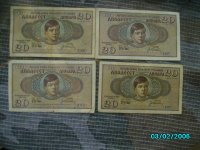 Lot novčanica od 20 dinara iz 1936