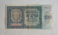 100 kuna NDH 1941 (VF)