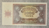 NDH 1000 KUNA - UNC - SERIJA T01, ORIGINAL, SVIBANJ 1941. - RIJETKO