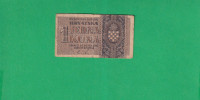 NDH HRVATSKA 1 KUNA 1942 BI068213  ORIGINAL / 6048