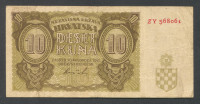 NDH HRVATSKA - 10 KUNA 1941.g