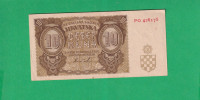 NDH HRVATSKA 10 KUNA 1941 PO426175 AUNC   ORIGINAL / 6045