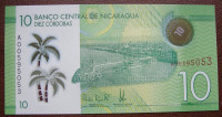 Nikaragva 10 Córdobas 2014