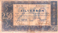 Nizozemska 2½ guldena 1938