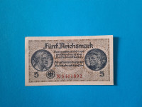 Njemačka (Germany) 5 Reichsmark 1940-1945