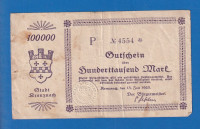 NJEMAČKA REICH 100 000   MARK 1923   5445 - 4133