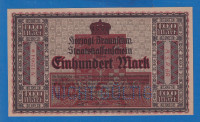 NJEMAČKA REICH 100  MARK 1918 16904  - 4118   UNC